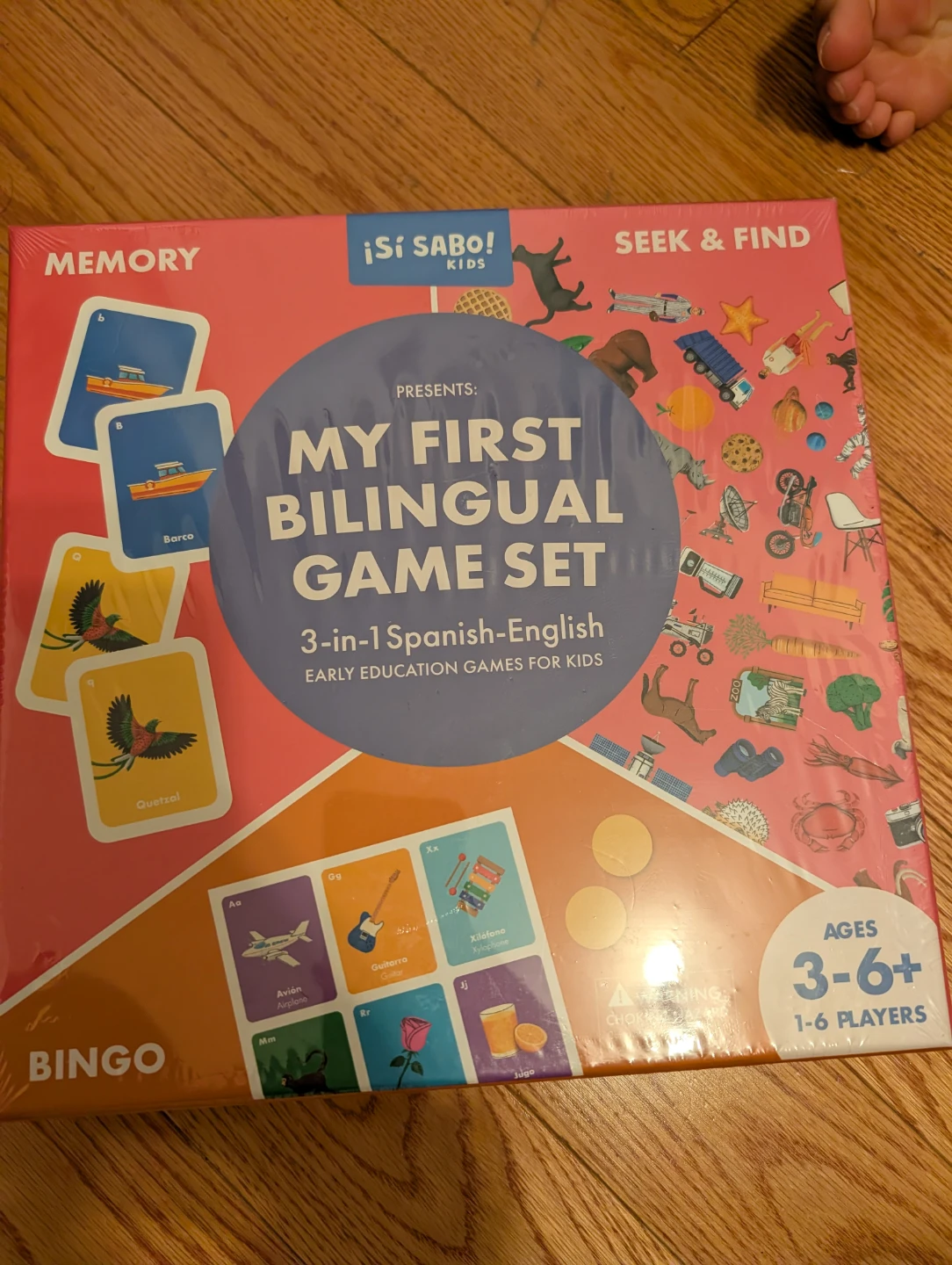My First Bilingual Game Set 3-in-1 Spanish-English - photo 2
