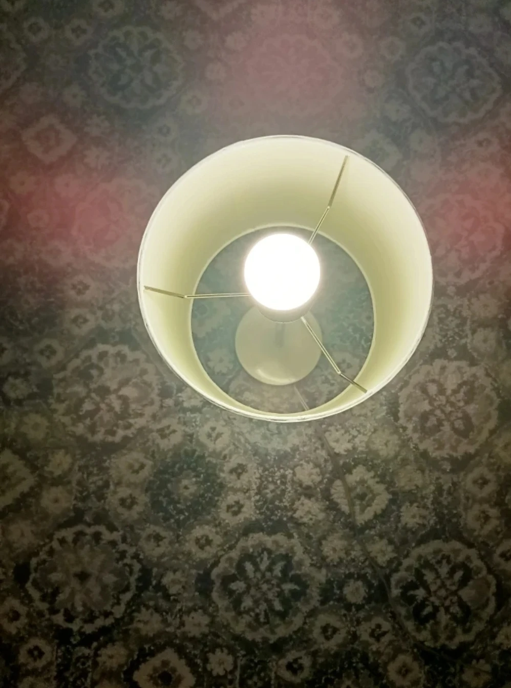 Modern Table Lamp with White Drum Shade - photo 2