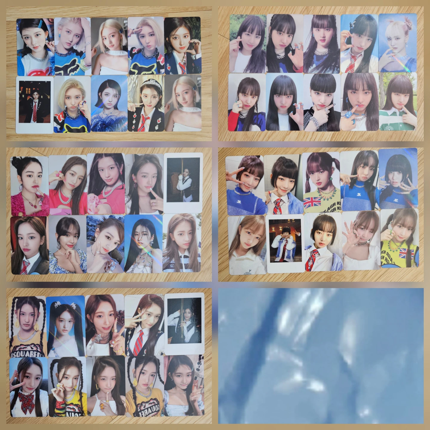 IVE - MISC YUJIN, REI, LEESEO, LIZ, GAEUL KPOP PHOTOCARDS