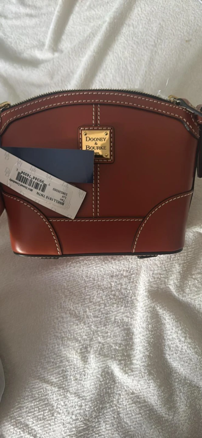 Dooney & Bourke Brown Leather Crossbody Bag - photo 2