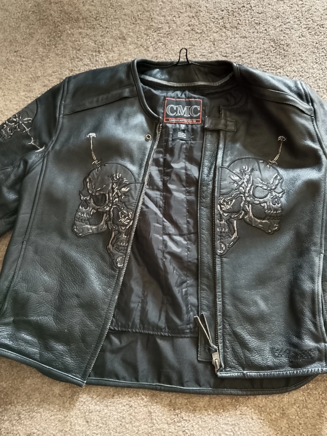 CMC Canadian Motorcycle Co. Leather Jacket XL - photo 2