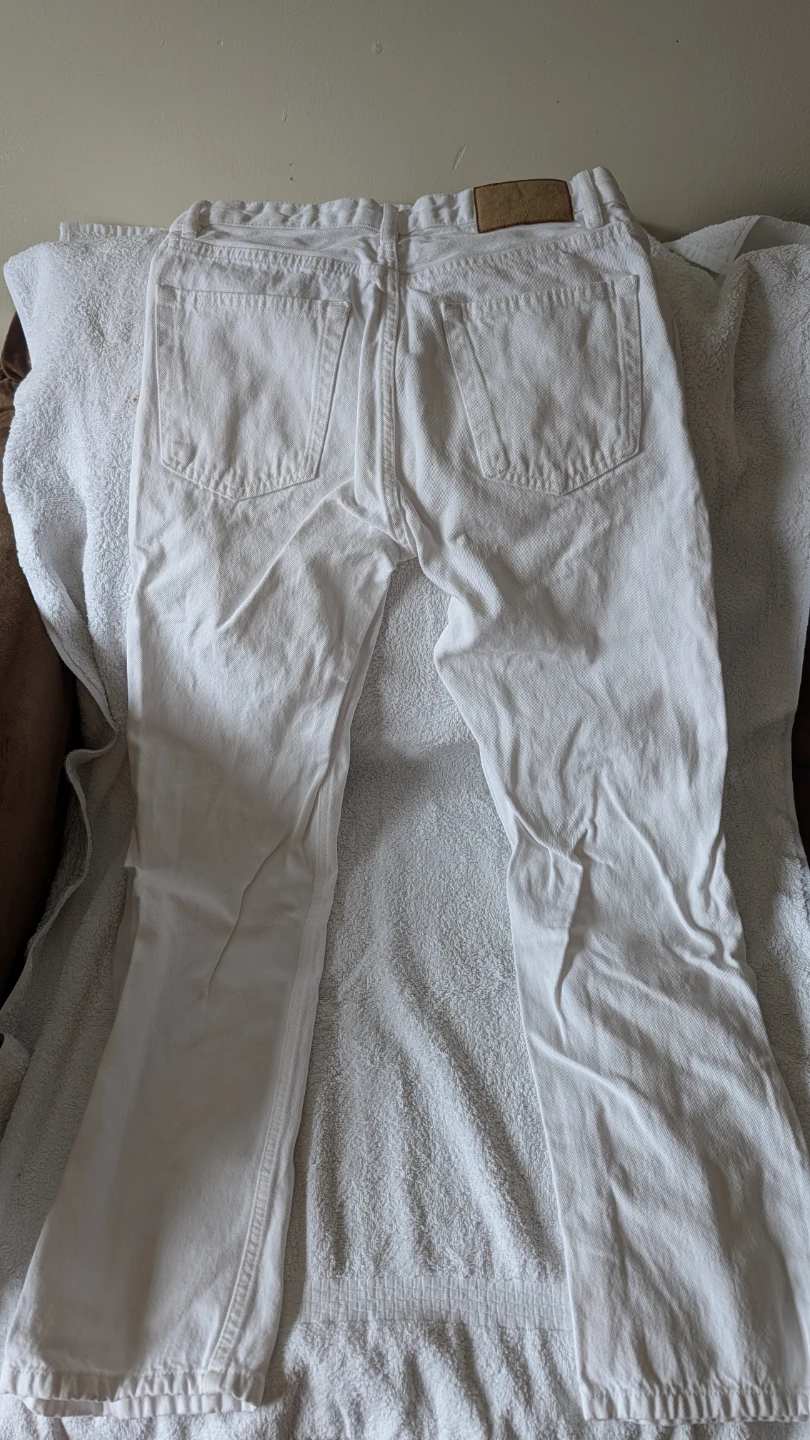 White Denim Jeans
