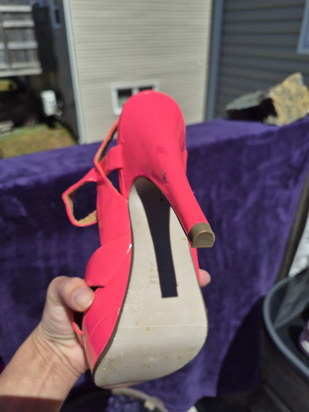 CALL IT SPRING Women's Neon Pink Platform Heels - photo 3
