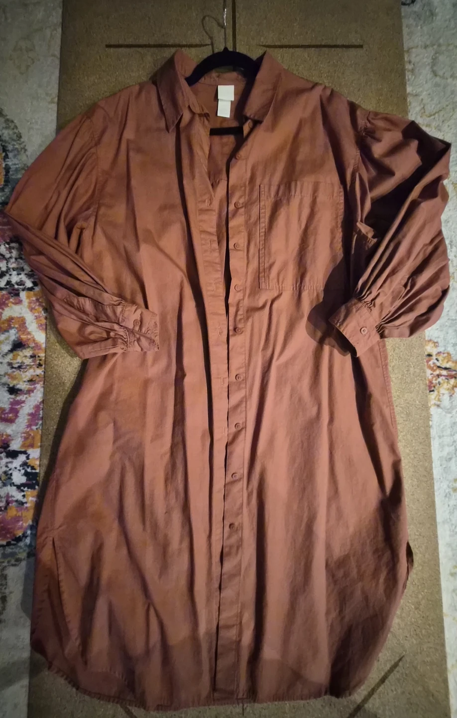 H&M Oversized Shirt Dress - Size S - photo 2