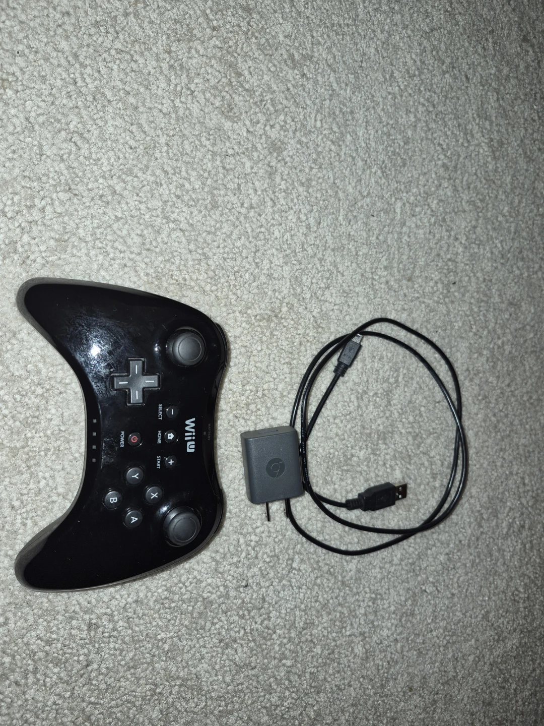 Nintendo Wii U Pro Controller with Charger - photo 4