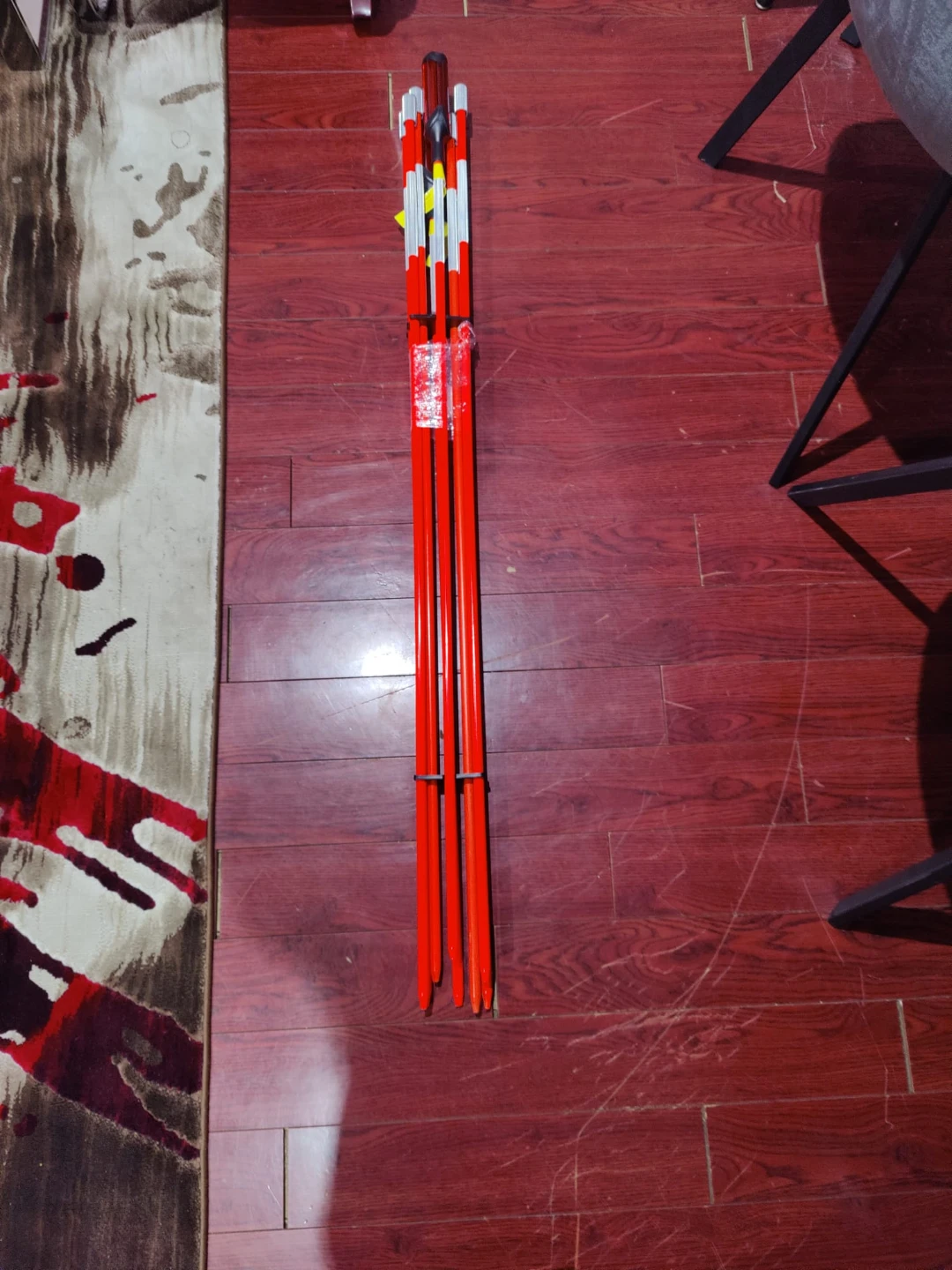 Orange Safety Road Stakes - Set of 4 - photo 5