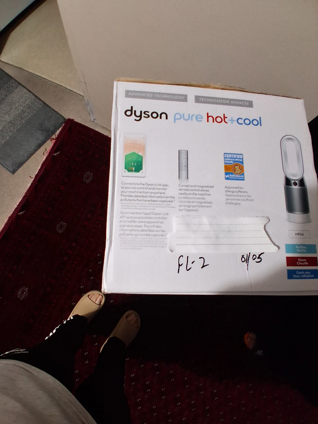 Dyson pure hot and cool air purifier - photo 4