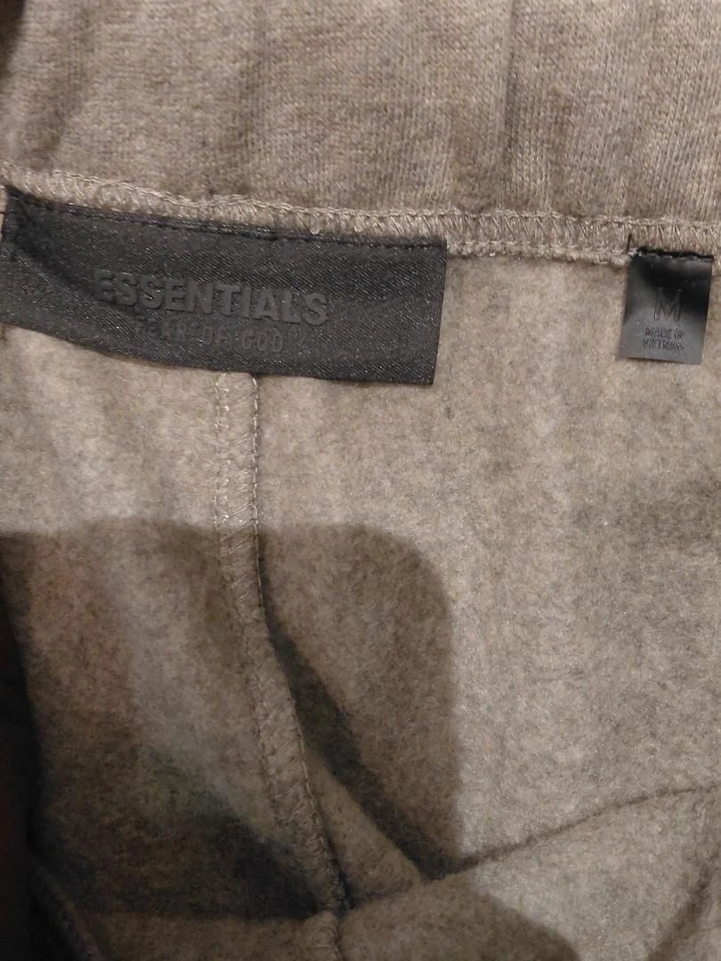 Essentials Fear of God Sweatpants Grey Size M - photo 5