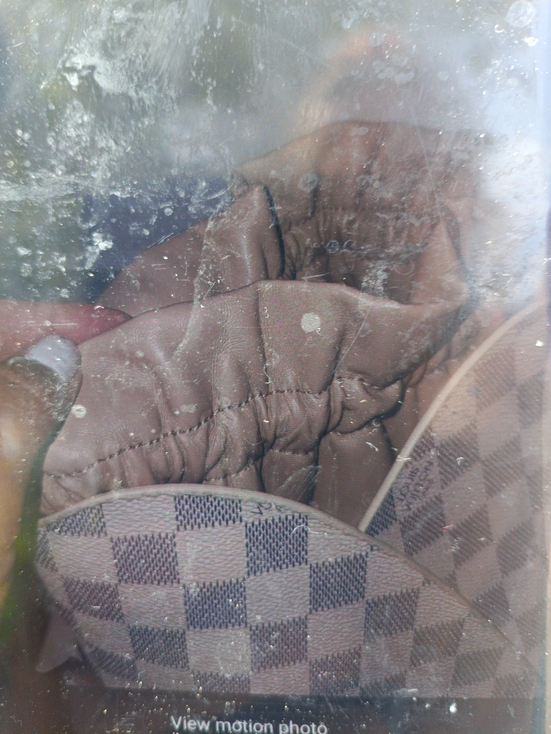 Louis Vuitton Damier Azur Bucket Bag Pouch - photo 4