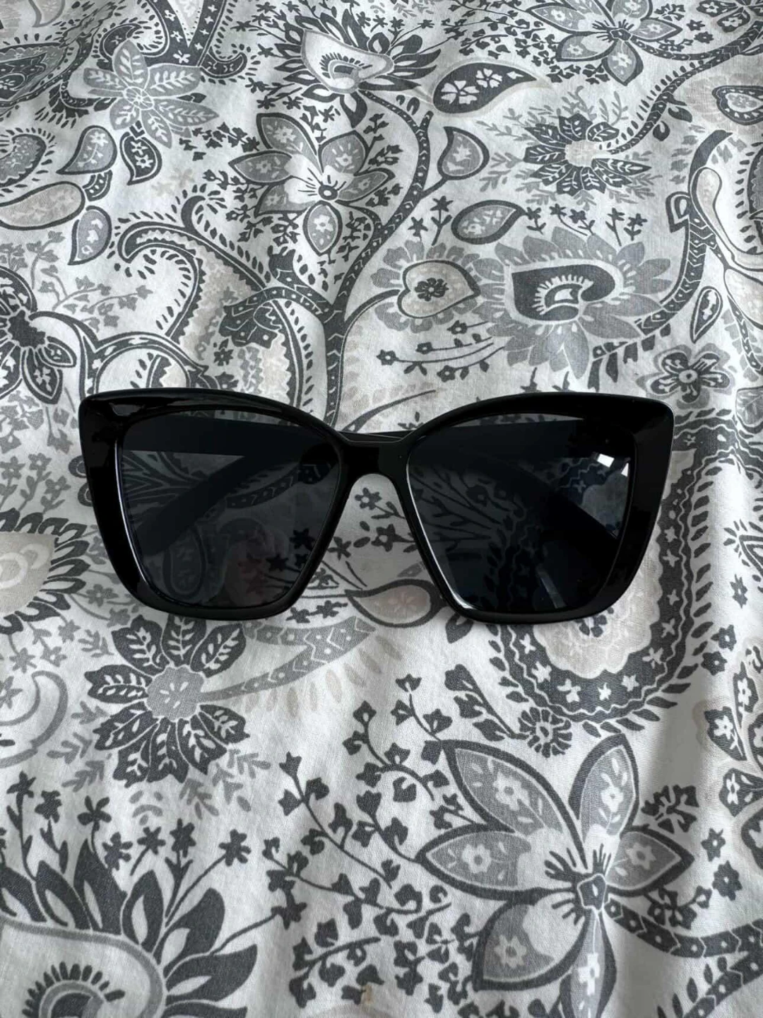 Black Cat Eye Sunglasses