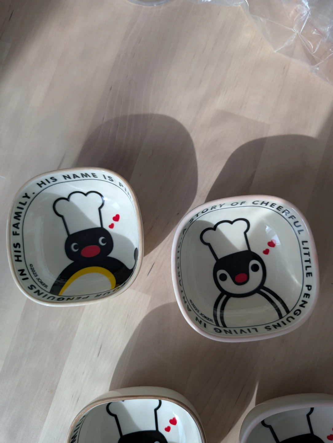 New Pingu Ceramic Bowl - Set of 2