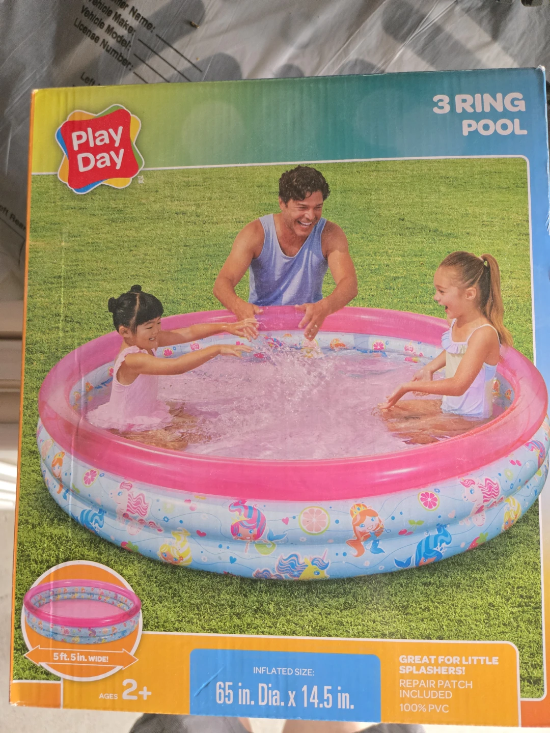 Play Day 3 Ring Pool - 65 in. Dia. x 14.5 in.