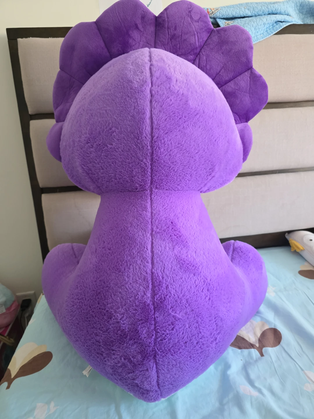 Purple Triceratops Plush Toy - photo 2