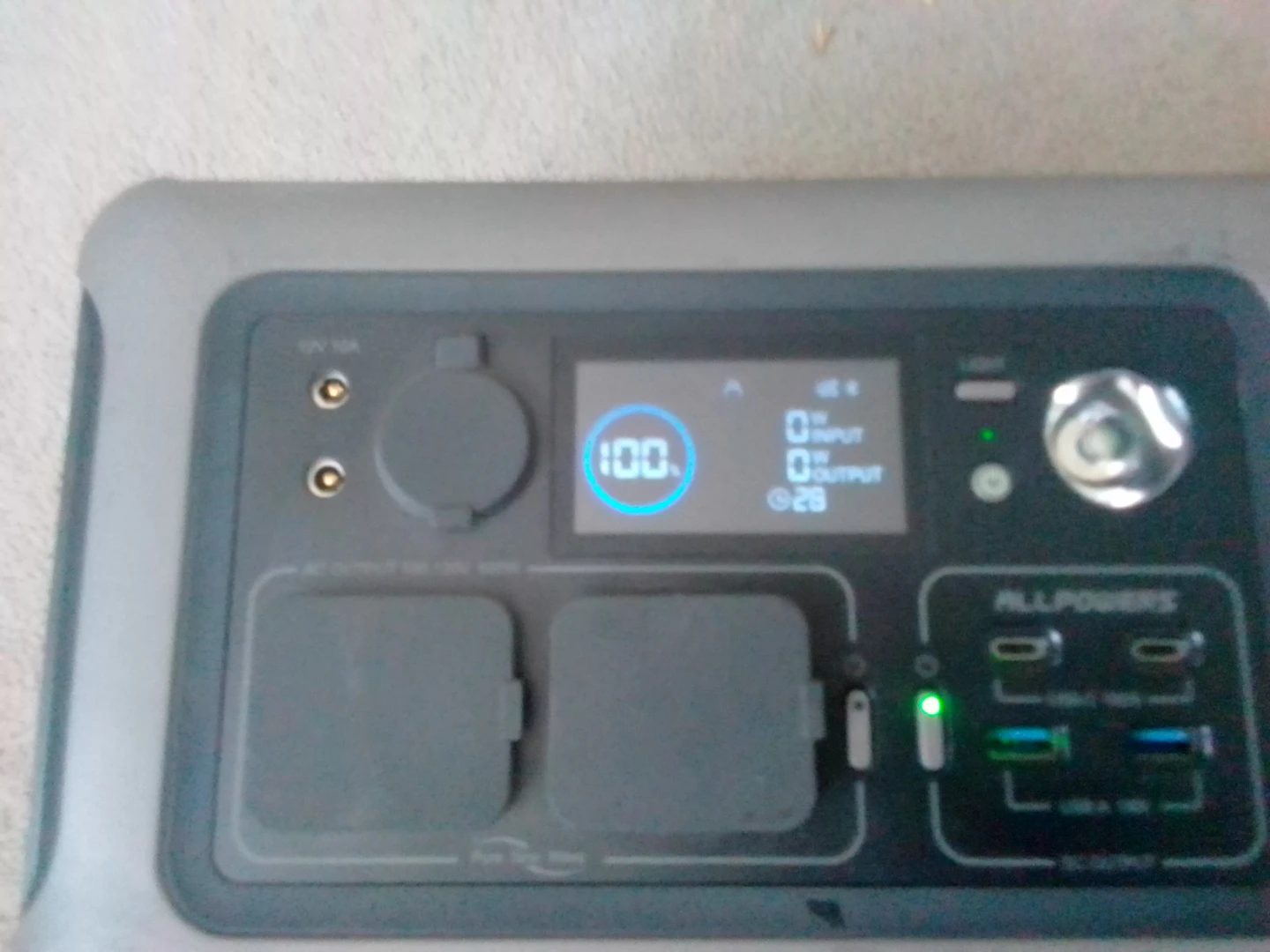 ALLPOWERS R600 Portable Power Station 600W 299Wh LiFePO4 Battery - photo 4