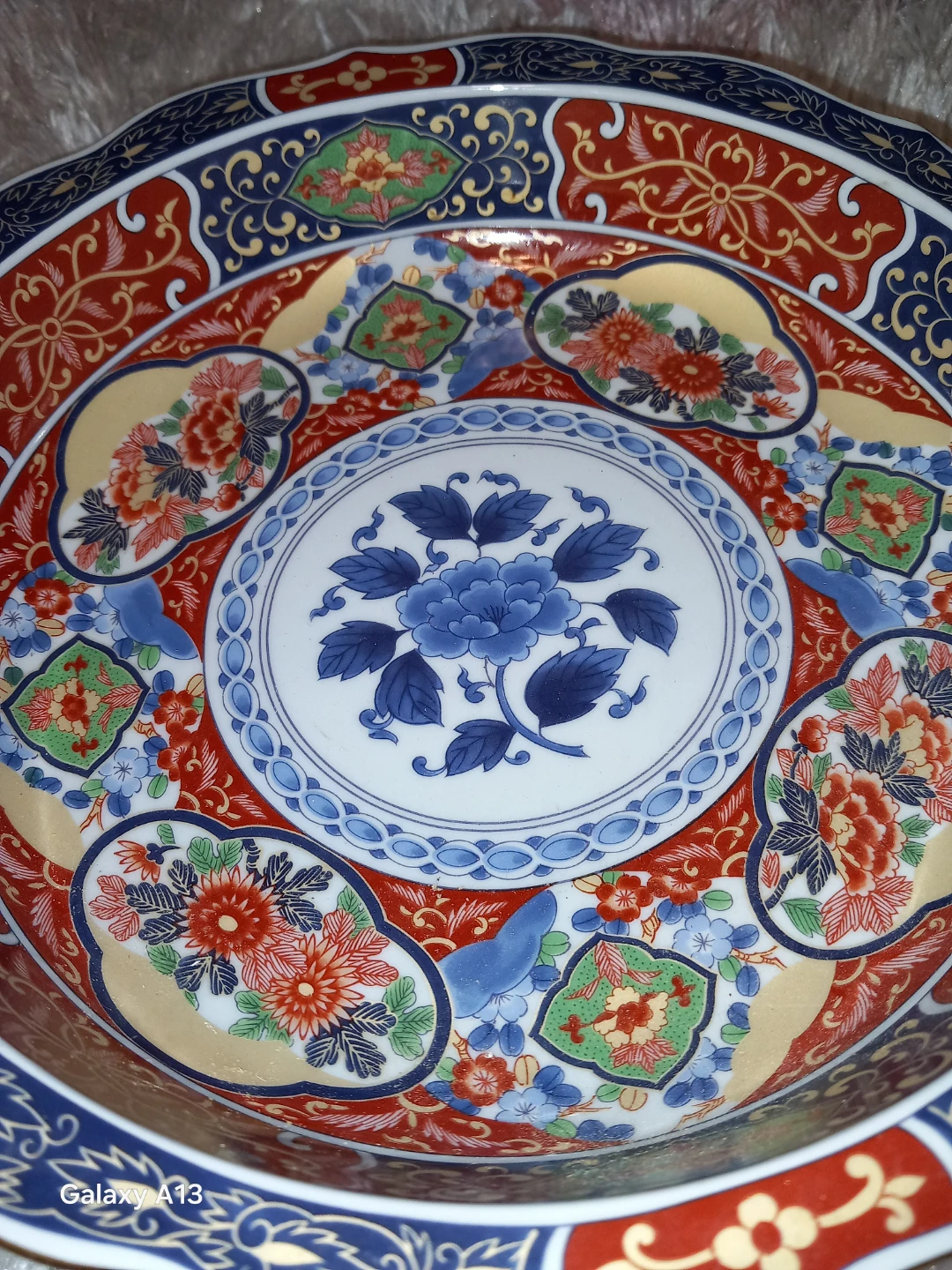 Decorative Japanese Style Ceramic Bowl and Plate Set - photo 5
