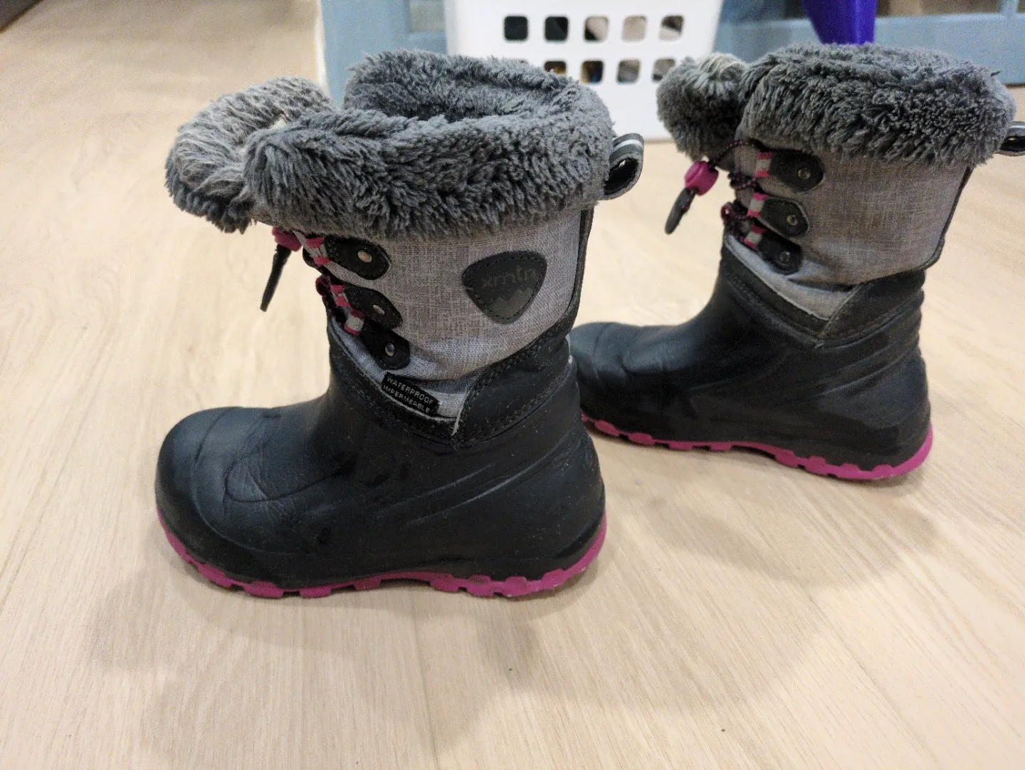 Girls' XMTN Waterproof Winter Boots Size 12 - photo 3