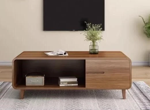 Modern Wooden Coffee Table with Storage