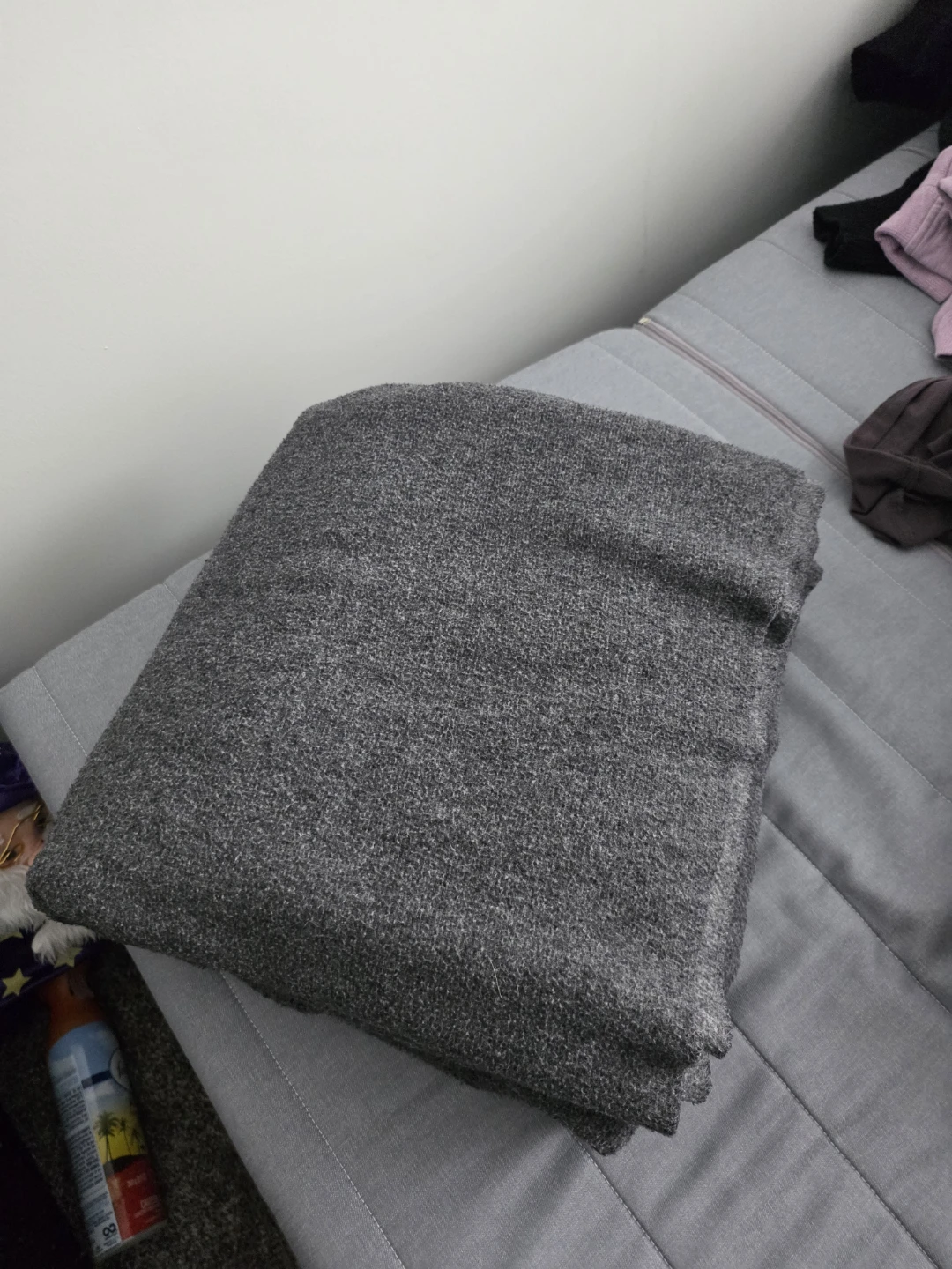 Grey Blanket (Gently used)