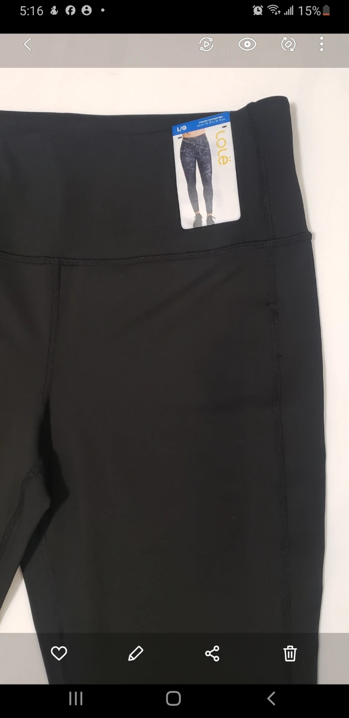 Brand new Women's Lole Black Leggings Szie L - photo 2