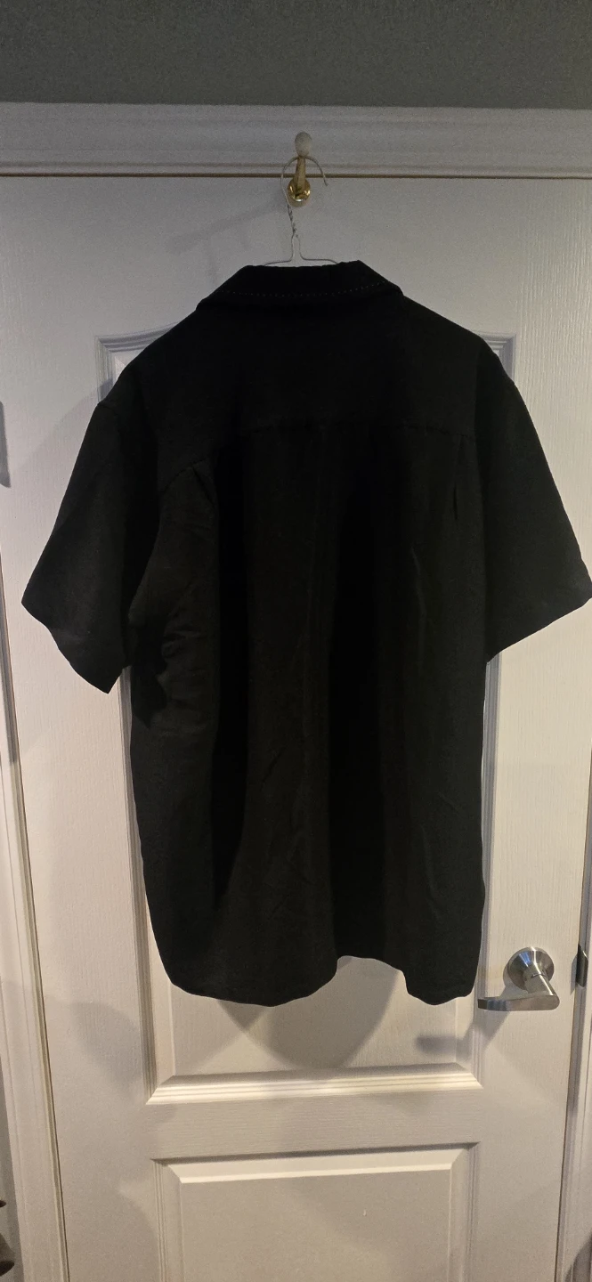 Milano Bay Men's Short Sleeve Button-Up Shirt Size L - photo 4