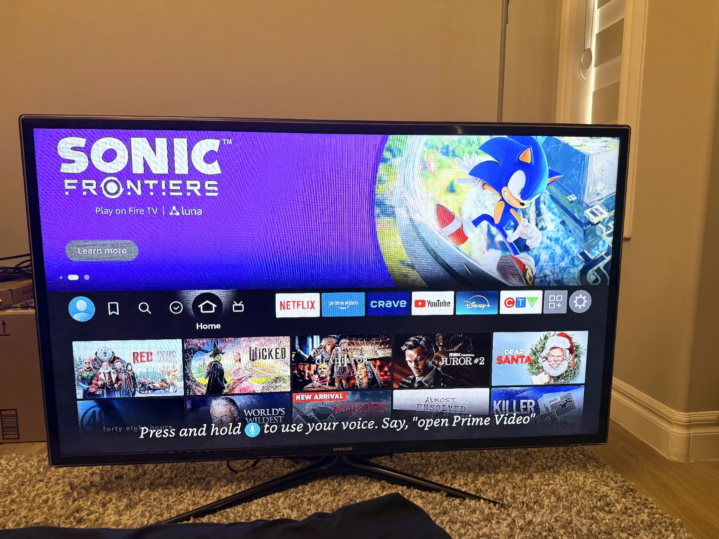 55 Inch Samsung Smart UHD TV