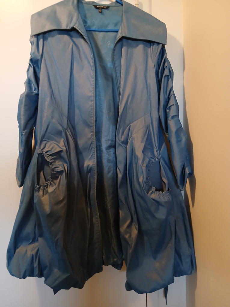Samuel Dong Blue Lightweight Jacket Size M
