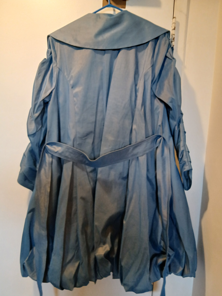 Samuel Dong Blue Lightweight Jacket Size M - photo 3