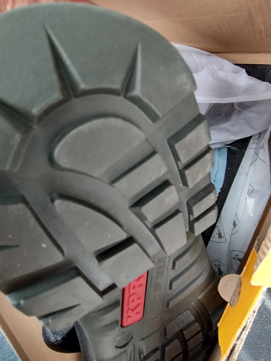 KPR Steel Toe Work Boots Size 9 - photo 3