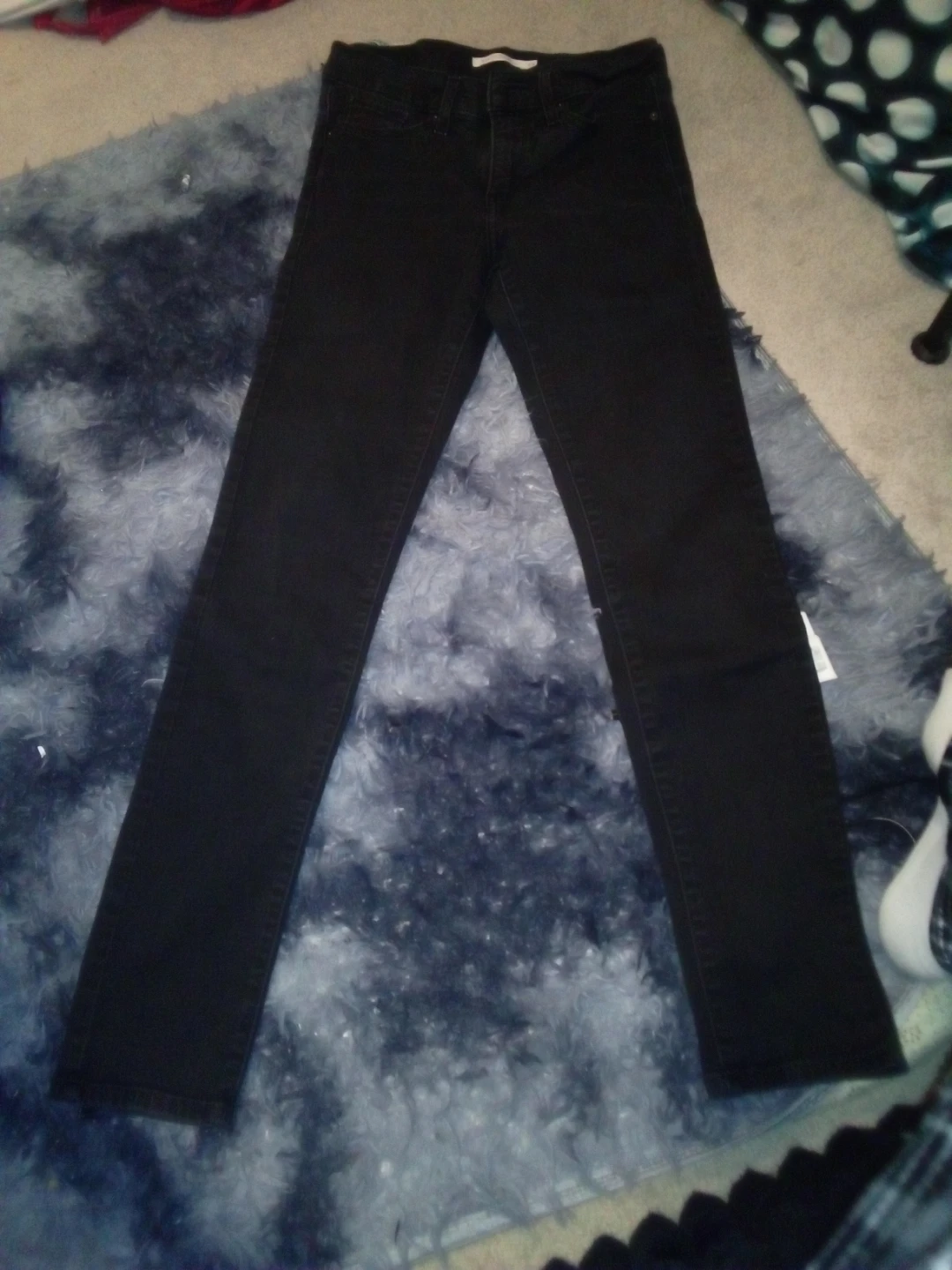 Levi's Black Denim Jeans - photo 3