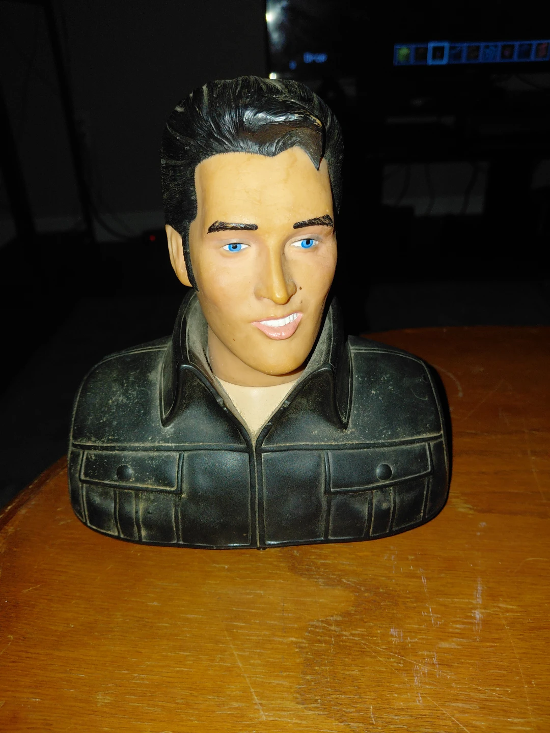 Elvis Presley Bust Coin Bank