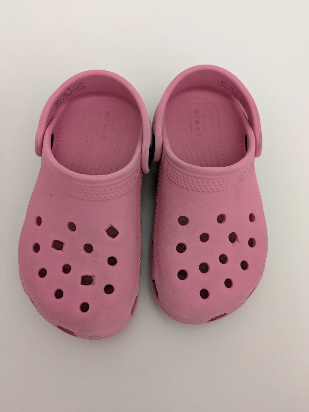 Pink Crocs Kids C10