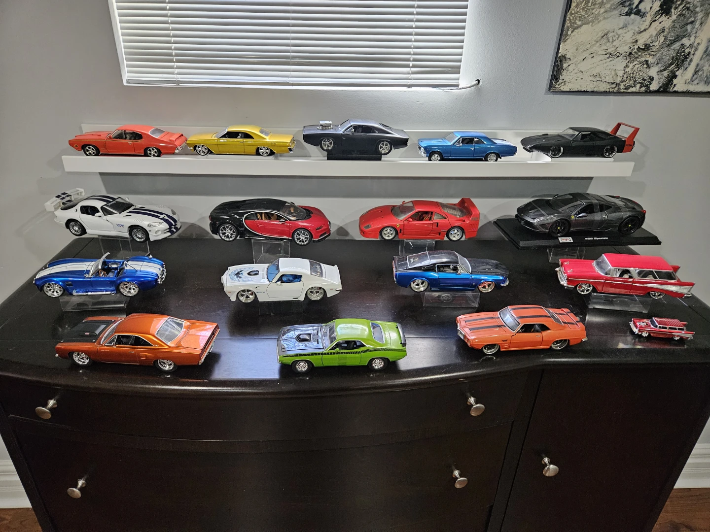 Assorted Die-Cast Model Cars Collection