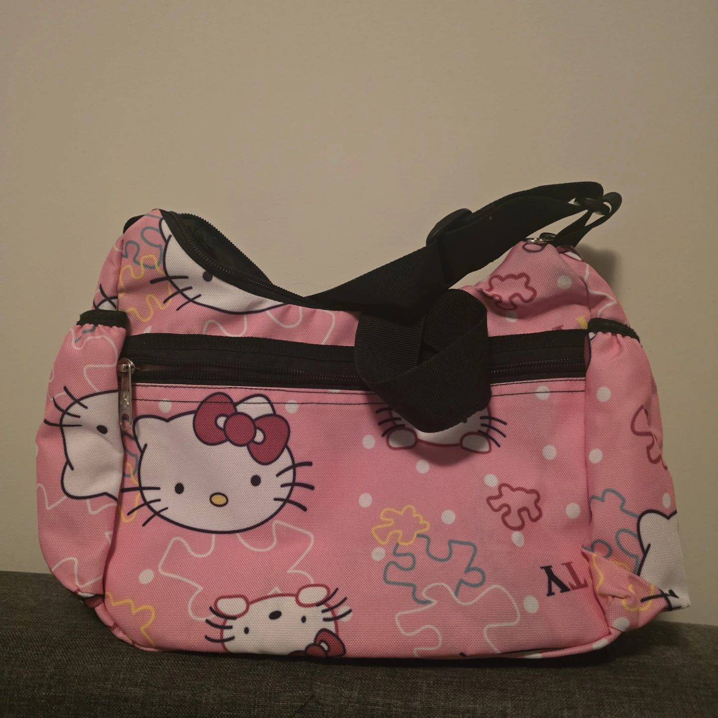 JanSport Hello Kitty Pink Puzzle Crossbody Bag - photo 2