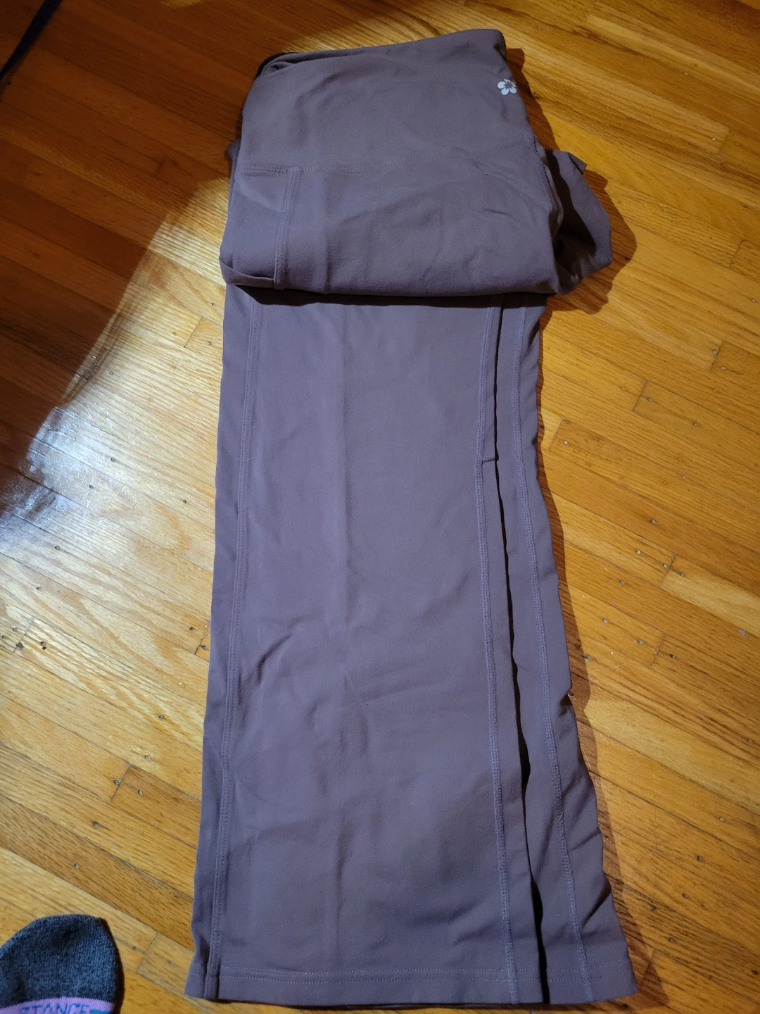 Brown Pocket Leggings - Size Medium