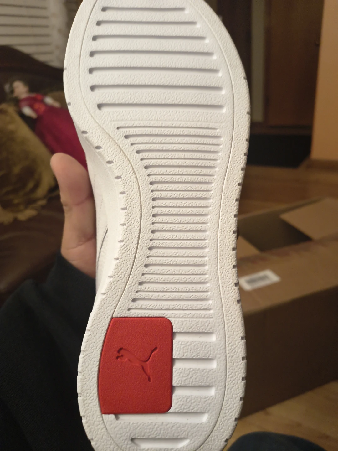 Puma CA Pro Heritage White/Red Men's Sneakers Size 12 - photo 5