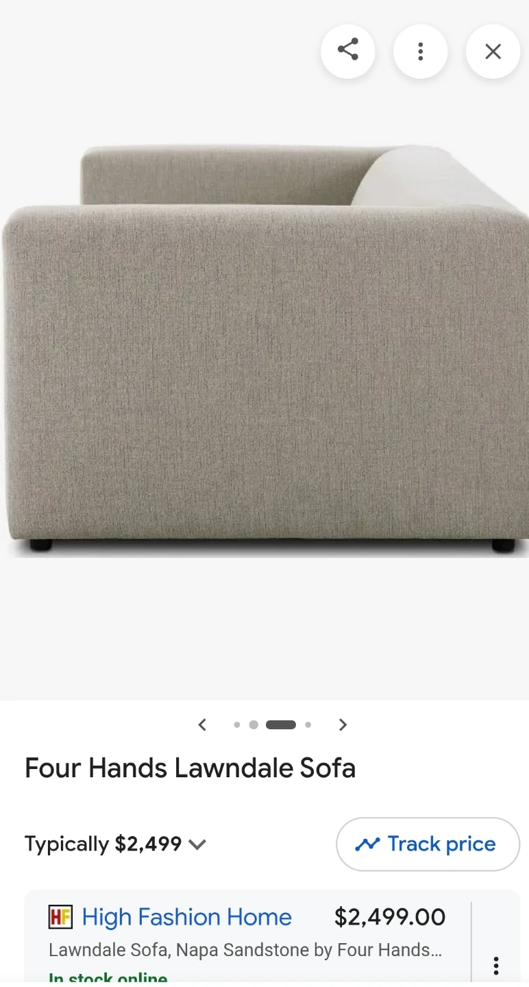 Four Hands Lawndale Sofa - photo 5