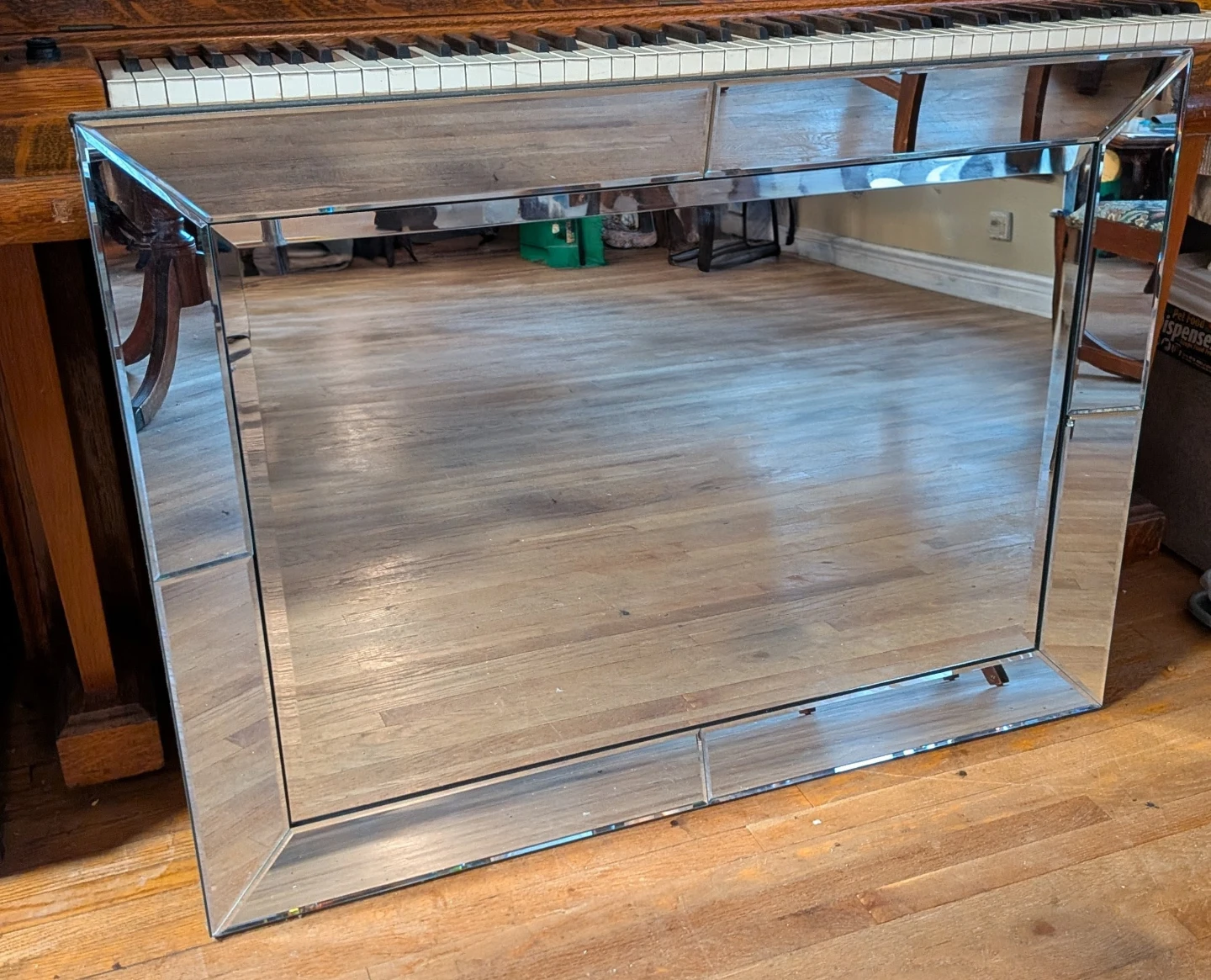 Bevelled Edge Wall Mirror