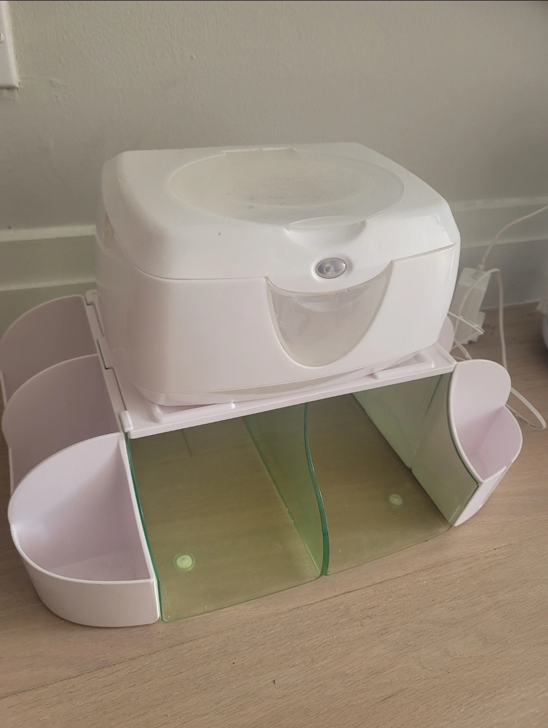 White Baby Bottle Sterilizer and Warmer with Organizer - photo 2