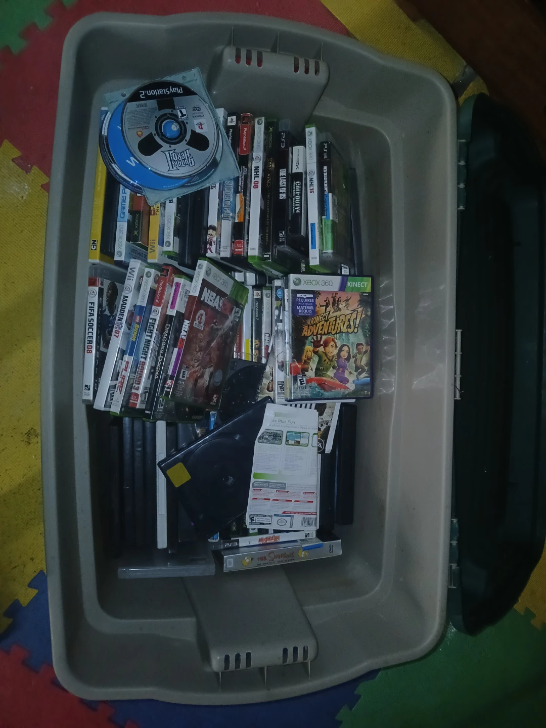 FREE  -Video games cases