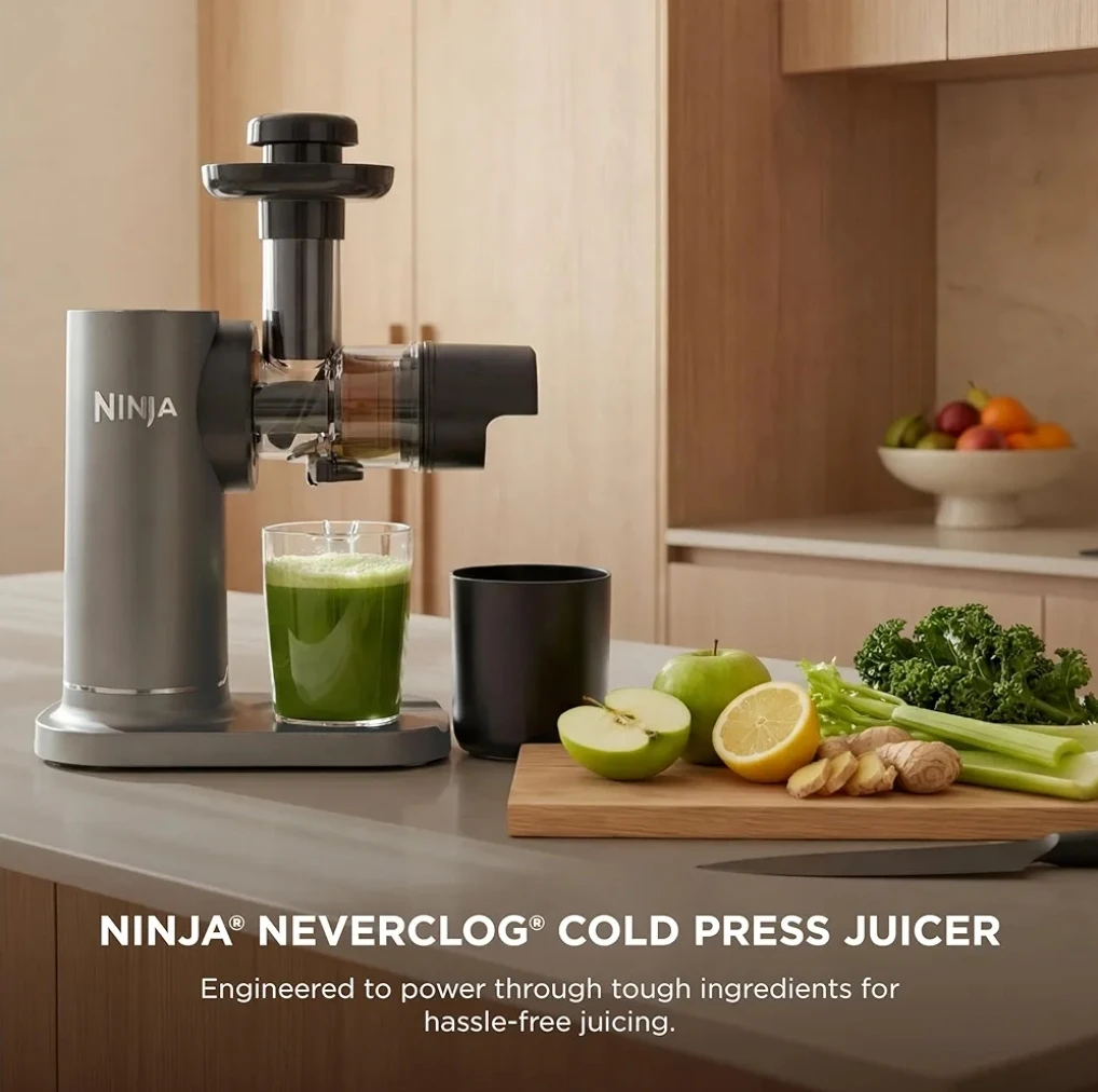 Ninja Neverclog Cold Press Juicer - photo 2