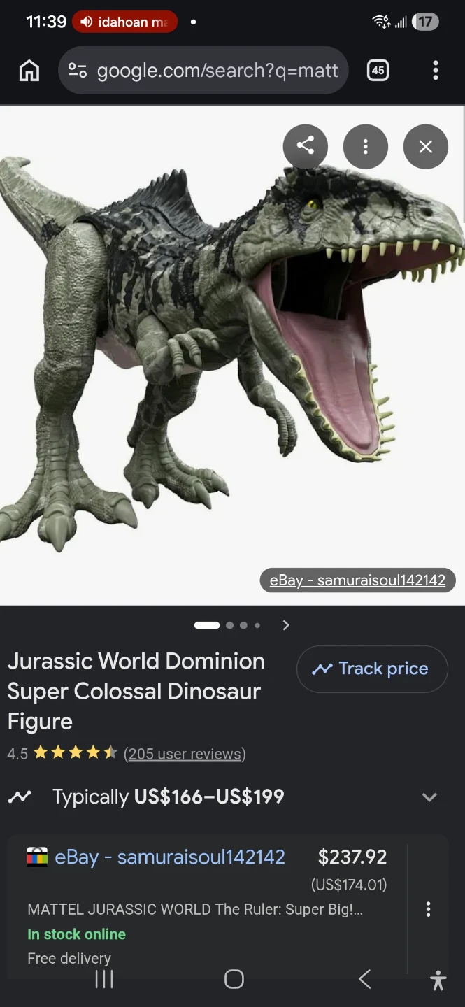 HUGE Jurassic World Dominion Super Colossal Dinosaur Figure