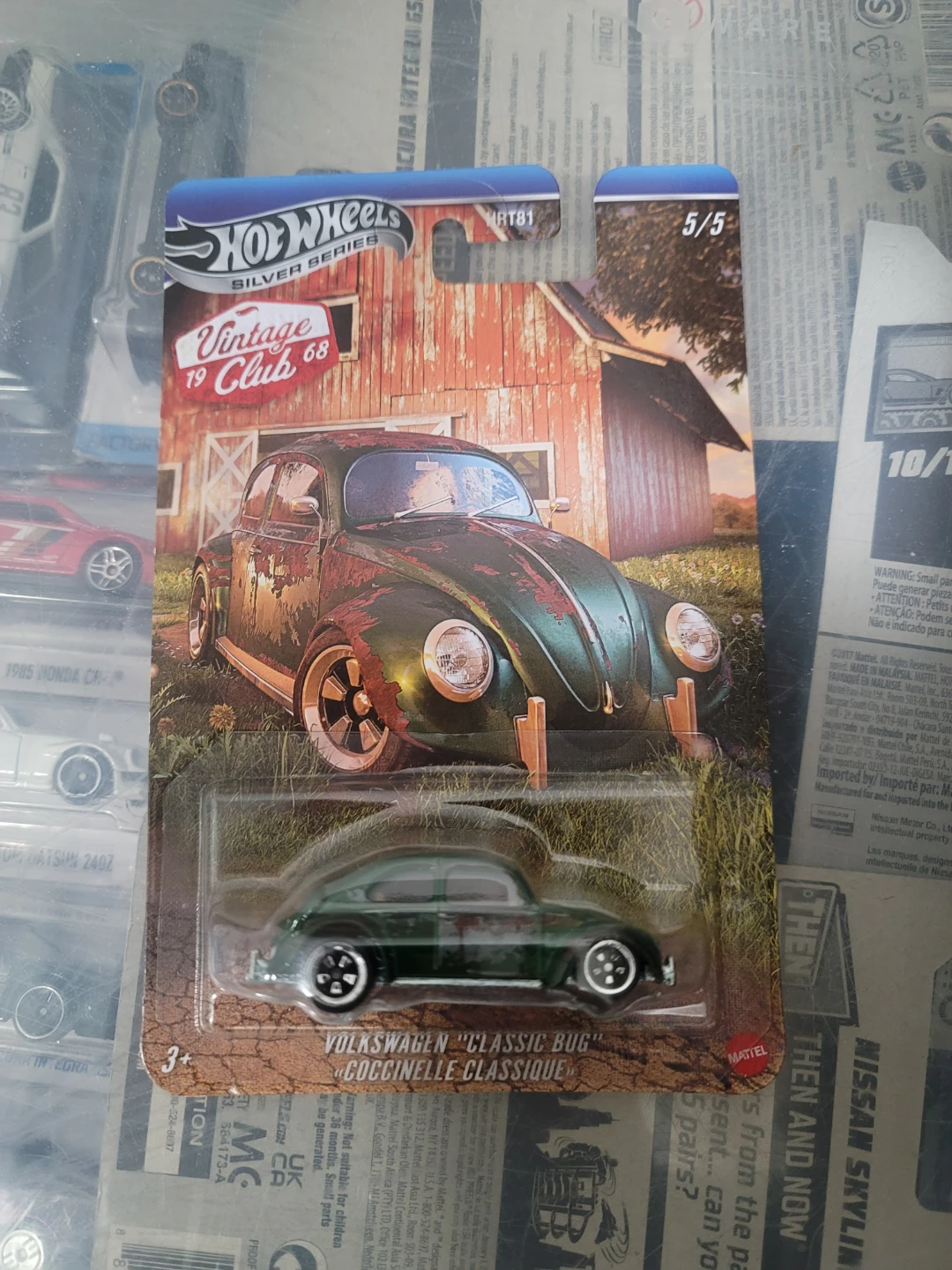 Hot Wheels Silver Series Volkswagen Classic Bug
