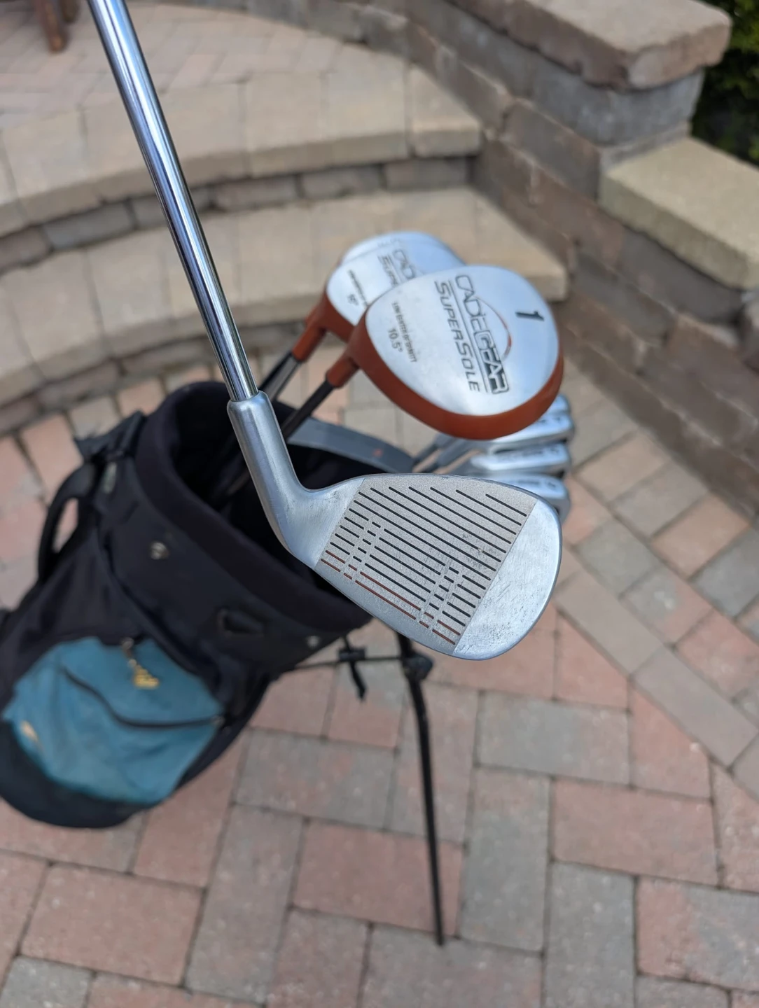 Men's left handed golf clubs with Bag - photo 4