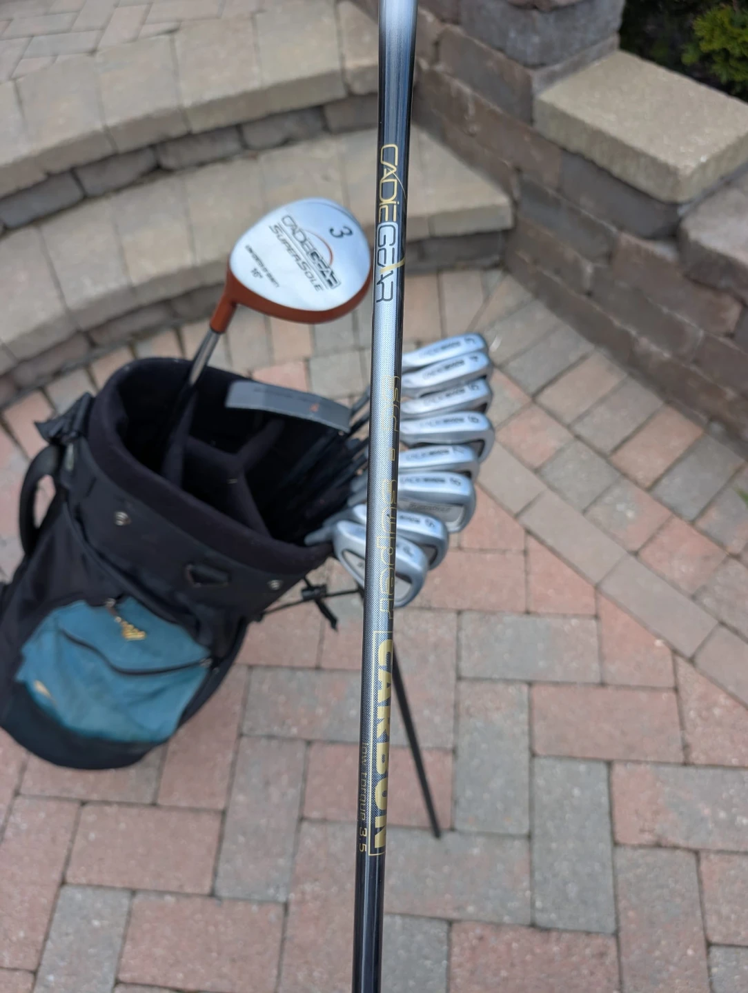 Men's left handed golf clubs with Bag - photo 5