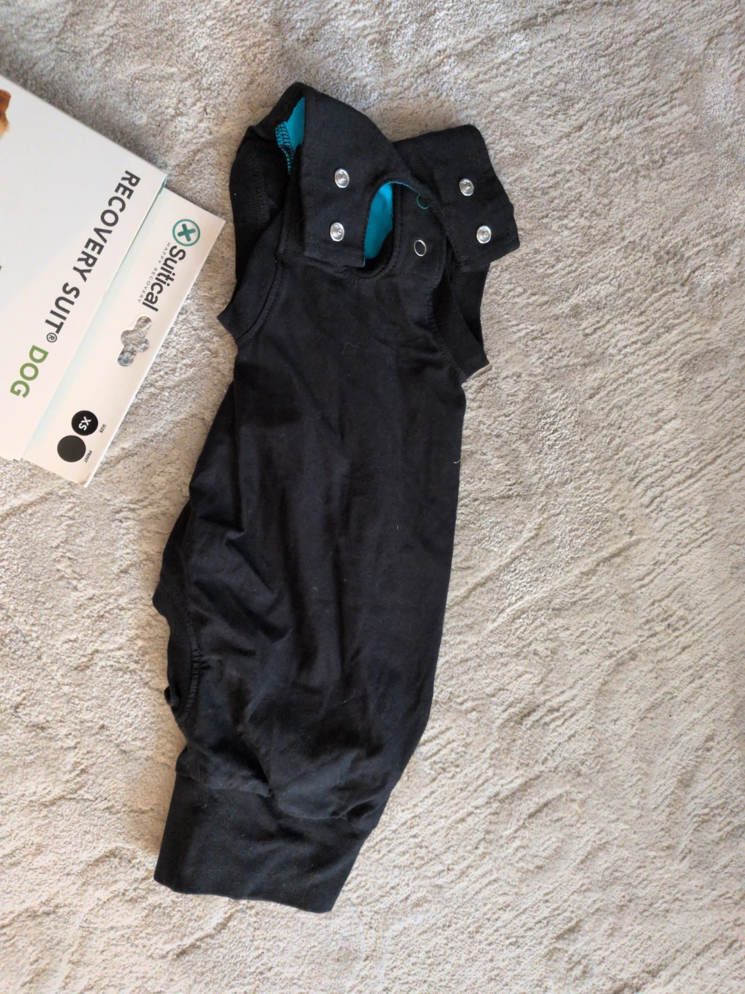 New Suitical Surgery Recovery Suit Dog XS Black - photo 3