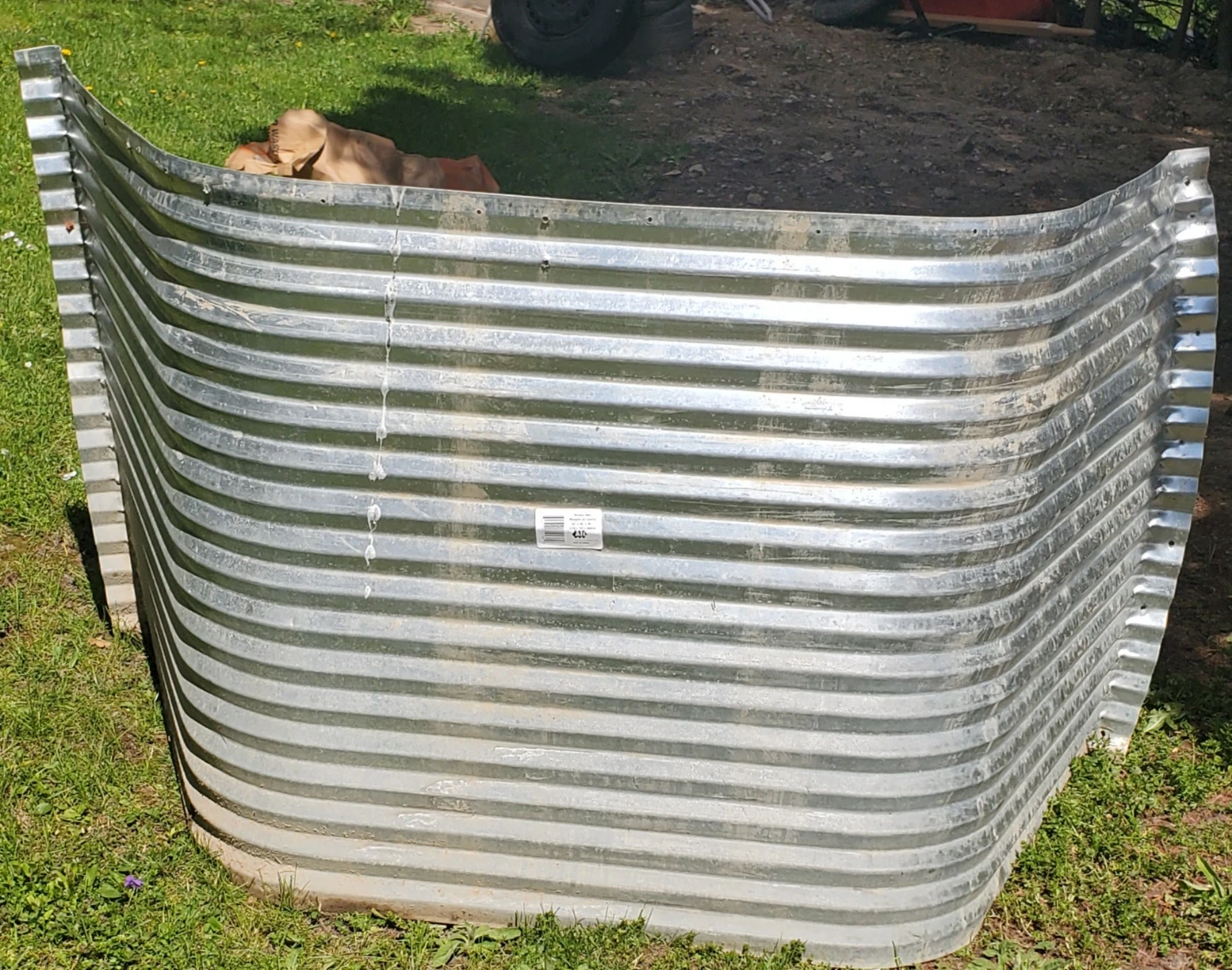 Galvanized Steel Window Well