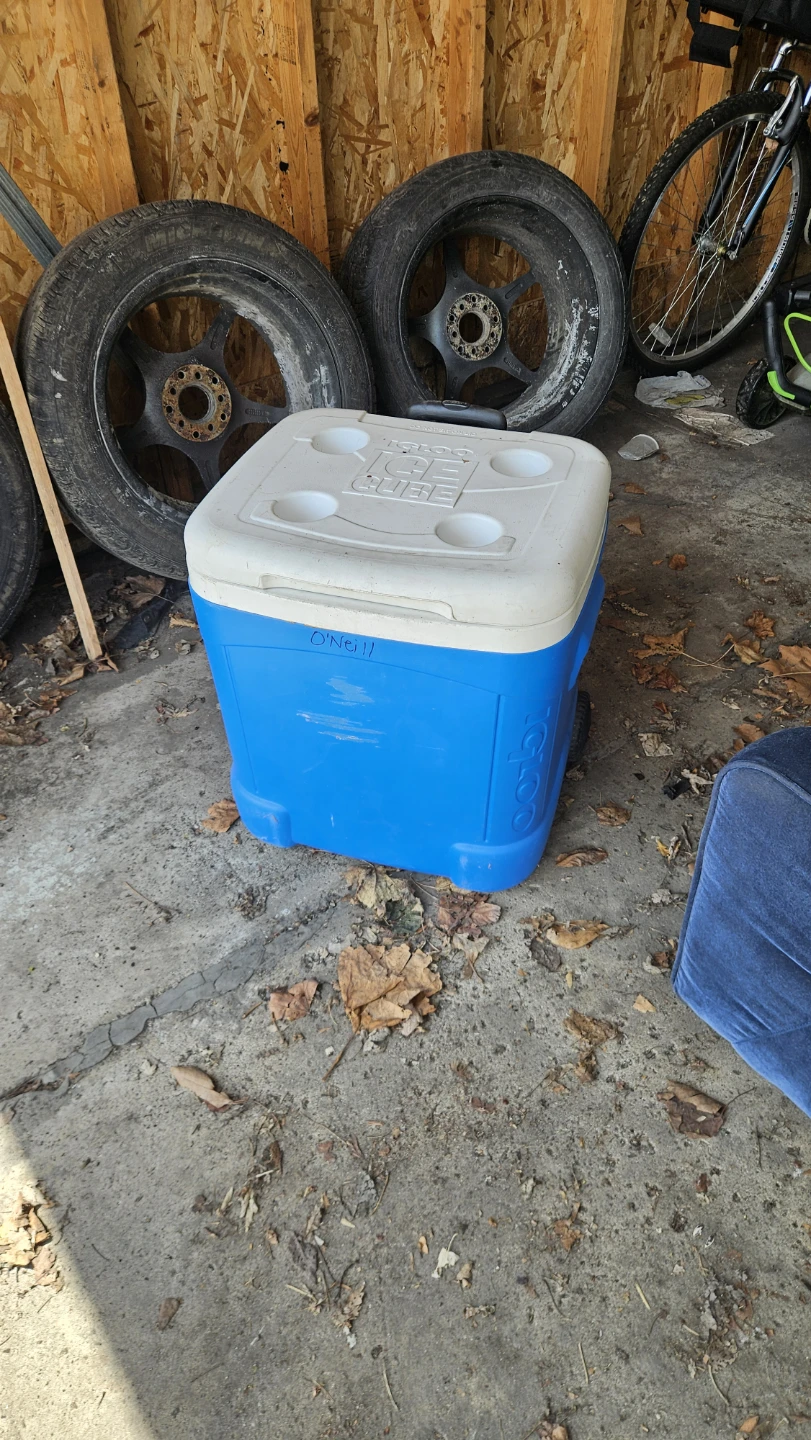 Coolers $10 each  Both for $15