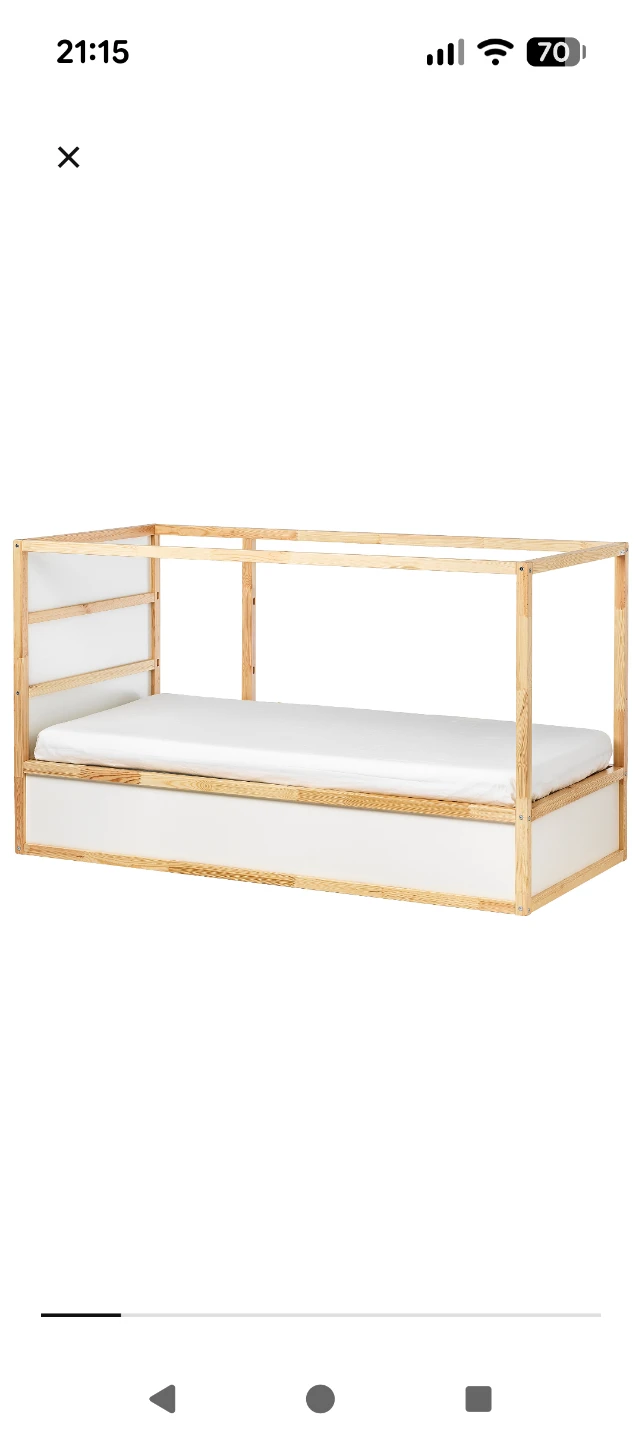 IKEA KURA twin bed frame - photo 2