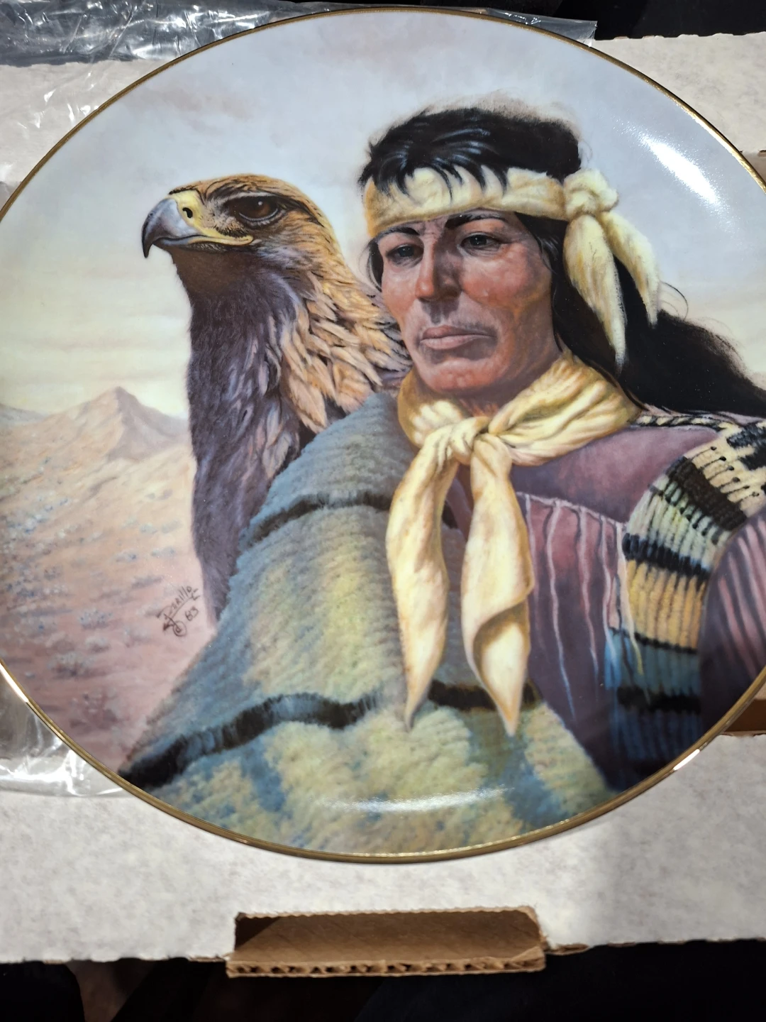 Chief Cochise Collector Plate by Gregory Perillo