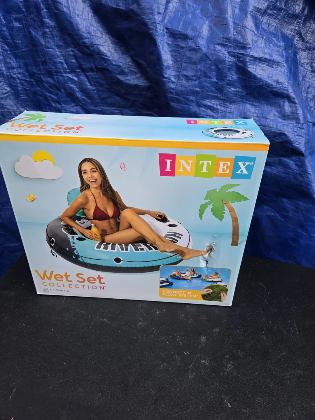 Brand new intex single tube inflatable floaty